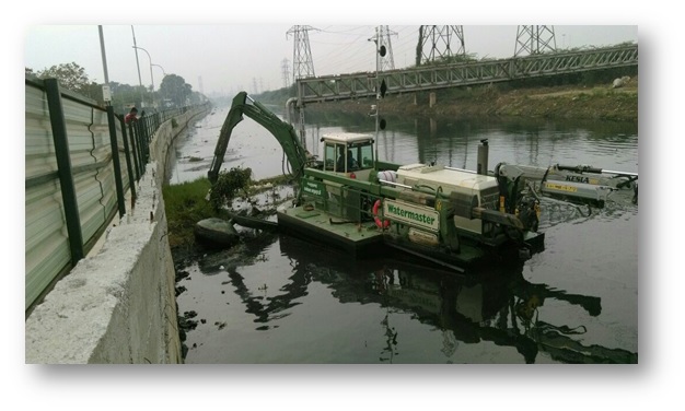 Amphibhian Vehicle at North B Canal