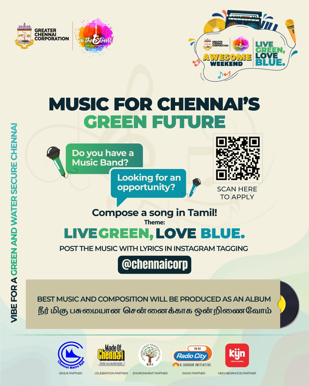 Music for Chennai’s Green Future